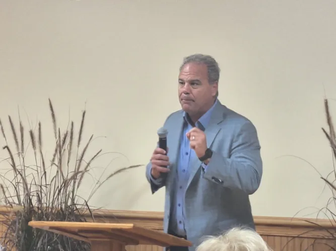 Candidate for lieutenant governor and congressman speak at Lycoming County Republican Party Committee fall dinner